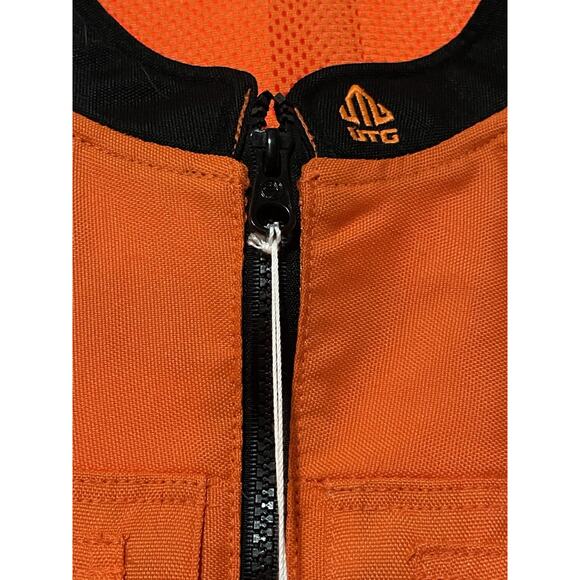 UTG TRUE HUNTER Male Sporting Vest Men’s XL 46-56” Girth Orange Hunting NEW - Picture 2 of 13